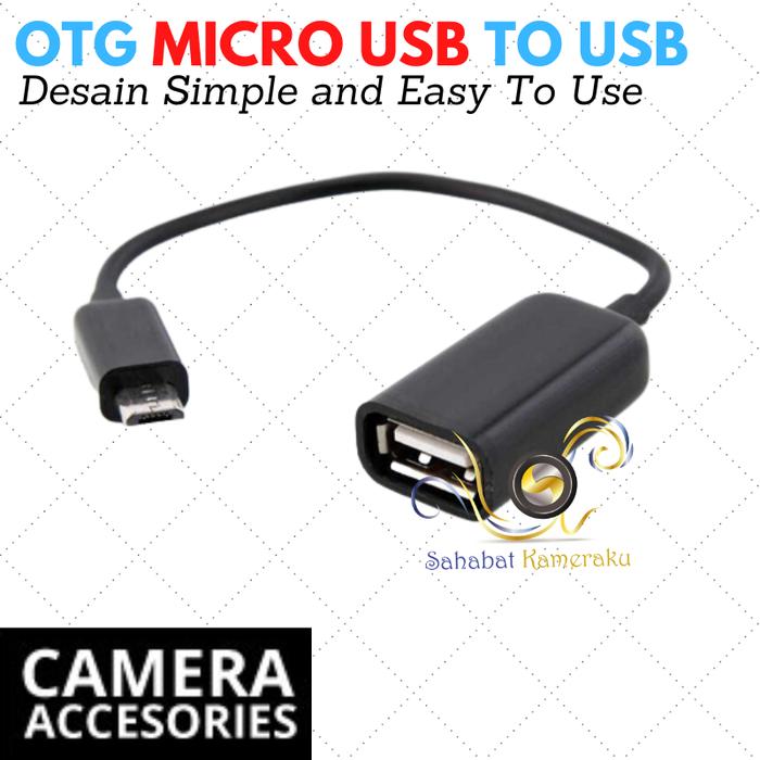 Gambar Android Otg Type C / Micro Usb Converter Plug Kamera DSLR Mirrorless - OTG micro usb dari Mavisa Store undefined Tokopedia