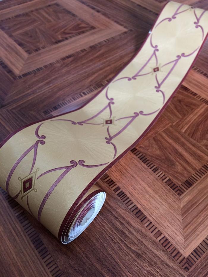 Gambar Wallpaper List Border Klasik Minimalis Mewah - Gold dari Prima Decoration undefined Tokopedia