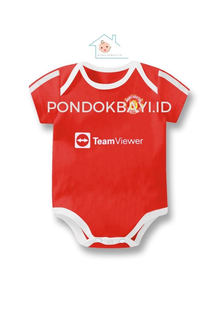 Gambar Jumper Bola Baby / Romper Manchester United / Jersey MU bayi - M dari PONDOKBAYI.ID undefined Tokopedia