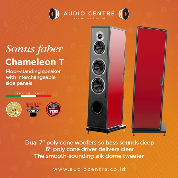 Gambar Sonus Faber Chameleon T Floorstanding Speaker dari Audio Centre Official undefined Tokopedia