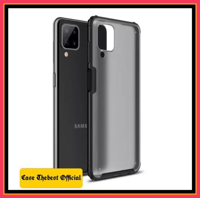 Gambar SAMSUNG GALAXY M12 M127 TRITONE SERIES HARD CASE MATTE CASING ARMOR PC - BLACK, SAMSUNG M12 dari Case Thebest undefined Tokopedia