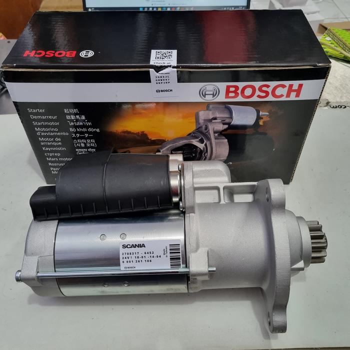 Gambar Starter Bosch for Scania Truck Bus G310 P310 P340 G340 R340 2708317 dari Yanhan Dieselindo undefined Tokopedia