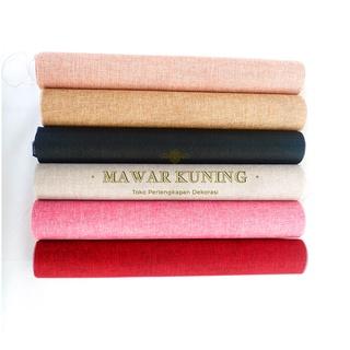 Gambar [ 60 CM x 460 CM ] Roll Kain Jute / Roll Kain Goni - CHARCOAL dari Toko Mawar Kuning undefined Tokopedia