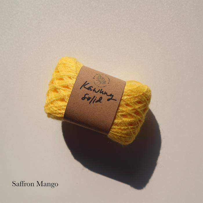 Gambar Benang Kawung Solid Lace - Saffron Mango dari de-ha-i studio undefined Tokopedia
