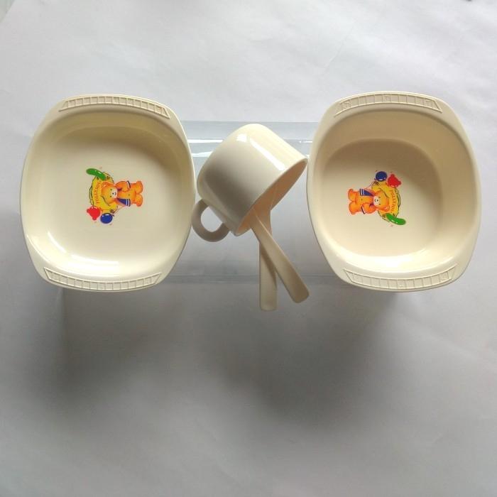 Gambar feeding set /perlengkapan alat makan baby dari kunang -kunang undefined Tokopedia
