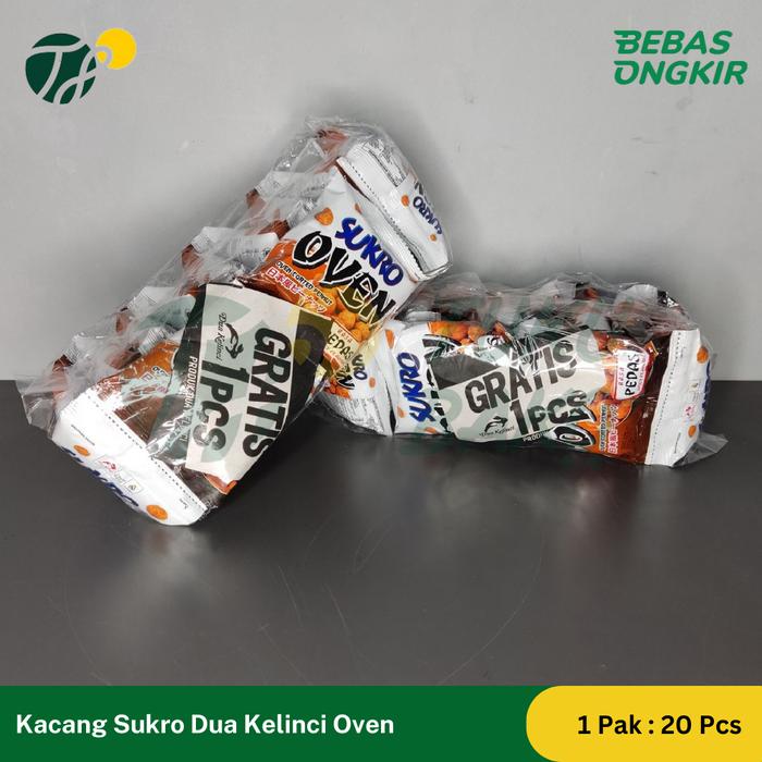 Gambar Snack Kacang Sukro Dua Kelinci Kemasan 1 Pak isi 20 Pcs - Kribo dari Tuku Bako undefined 3 Tokopedia