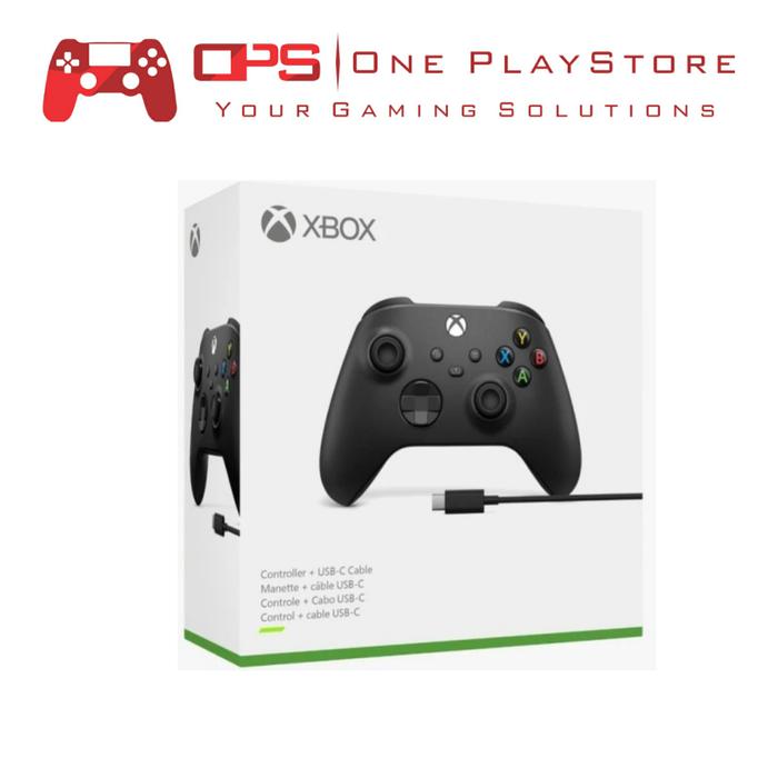 Gambar XBOX Series S/X Wireless Controller (Carbon Black) - +USB Cable dari One Playstore undefined Tokopedia