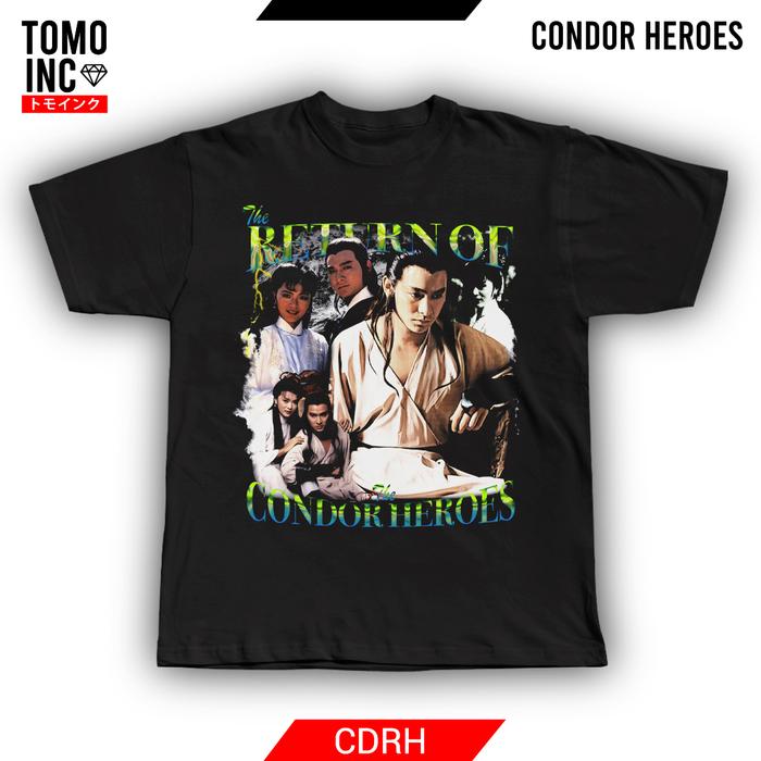 Gambar TOMOINC Tshirt baju kaos Bootleg Series Vol 10 - CONDOR HEROES, L dari Tomoinc Store undefined Tokopedia