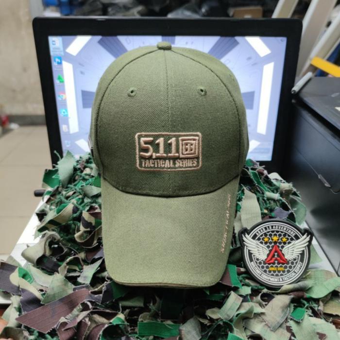Gambar Topi Caps Baseball Import Tactical 511 Series Fortes - Hijau dari Putra Tactical undefined Tokopedia