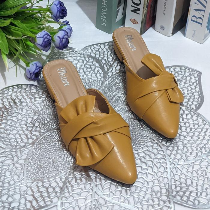 Gambar Sepatu Sandal Wanita Paula - Kuning, 40 dari FURO undefined Tokopedia