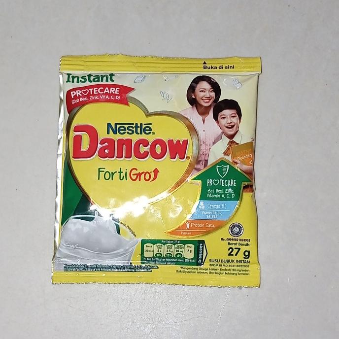 Gambar Susu Bubuk Dancow Fortigro Instant Sachet dari Ferozqu Store undefined Tokopedia