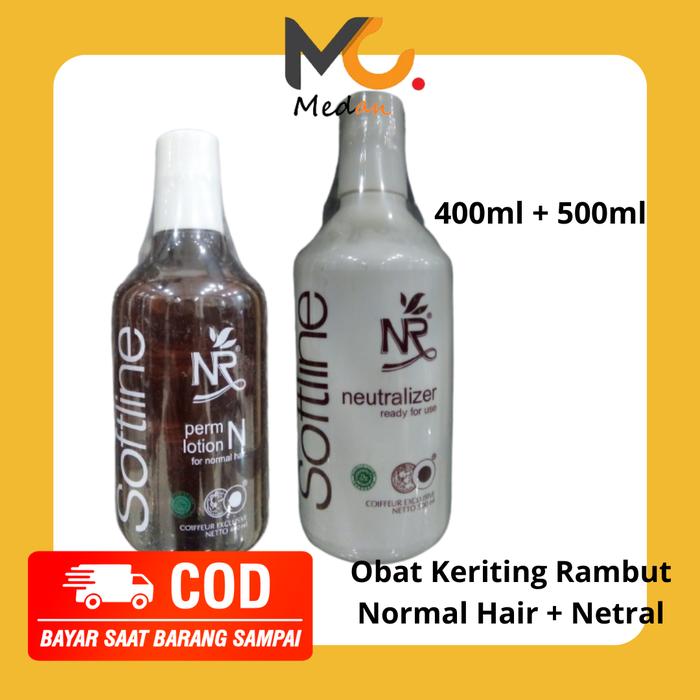 Gambar NR Sofline Perm Lotion Obat Keriting Rambut Permanen Step 1 & Step 2 - Normal+Netral dari mc.medan undefined Tokopedia