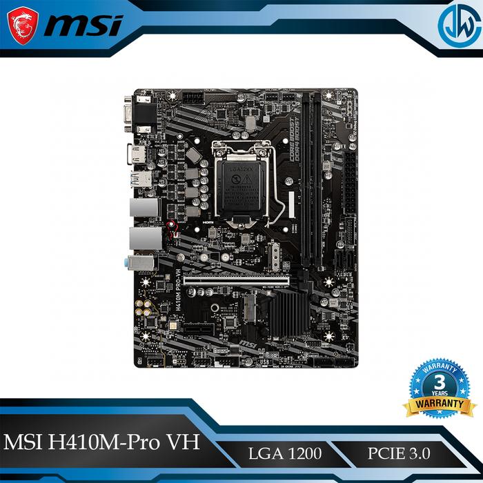 H410m Msi H410m Pro Vh Lga 1200 M2 Gen 30