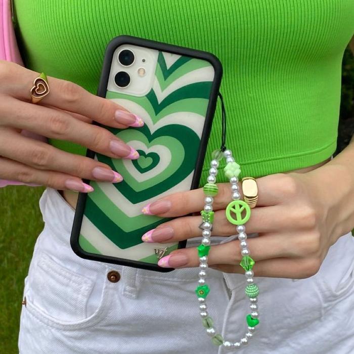 Gambar Gantungan hp tali hp custom nama | Phone strap mutiara beads - a dari Laluccu undefined Tokopedia