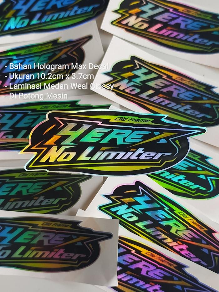 Gambar stiker honda gank , stiker honda , stiker honda squad , stiker tiger - HEREX NOLIMITER dari sand race racing cloth undefined Tokopedia