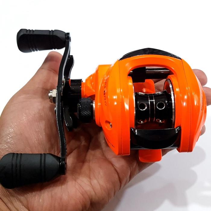 Gambar reel bc versus pure casting 301 - Orange dari guci pancing undefined Tokopedia