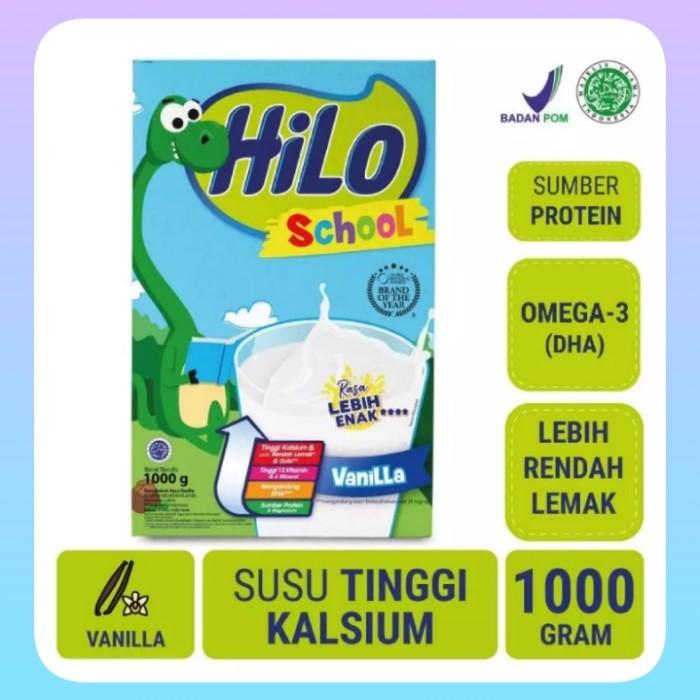 Gambar HiLo School 1000g Chocolate Vanila 1000 g - Vanila dari DeAuRa Shop undefined Tokopedia