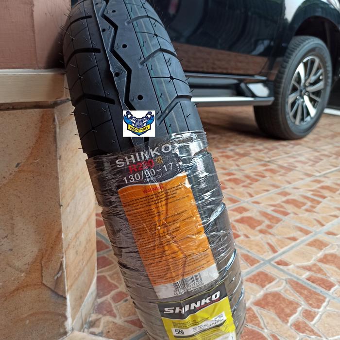 R230 130/90-17 TL リヤタイヤ SHINKO 110/90-16 M/C 59S TL SR735