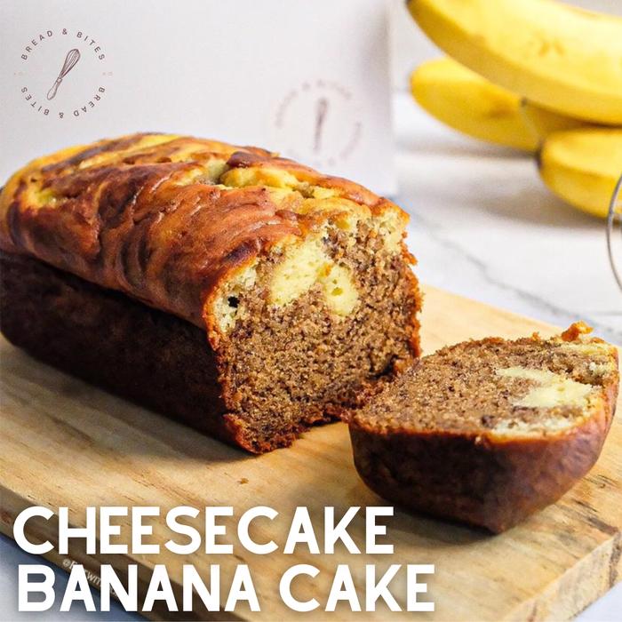 Gambar Cheesecake Banana Cake / Banana Bread by BREAD & BITES [Personal Loaf 500g, Full Loaf 1000g] Instant/Sameday Only dari BREAD & BITES undefined 5 Tokopedia
