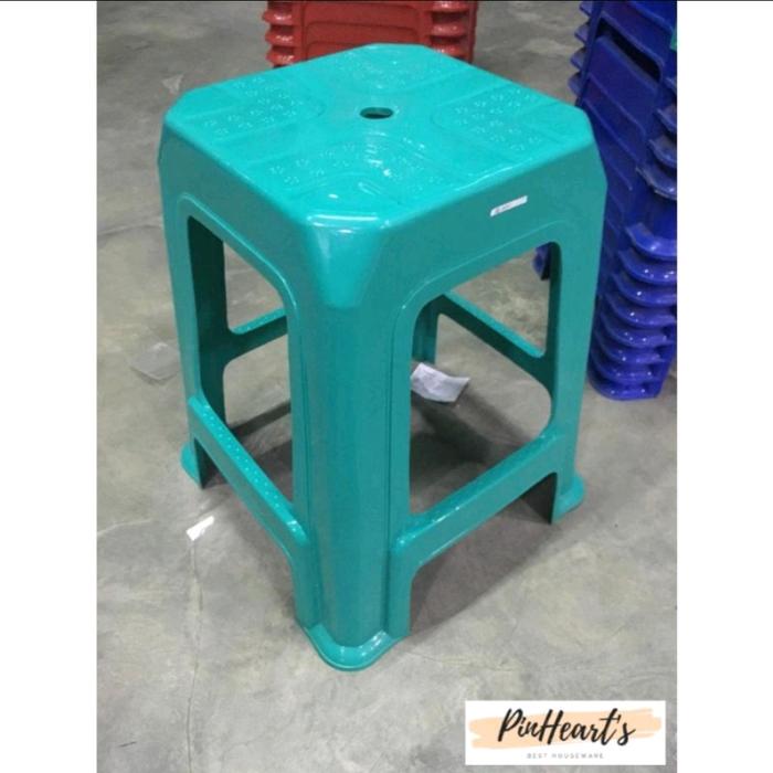 Gambar KURSI BASO / BANGKU BASO PLASTIK PALING MURAH!! | KURSI BASO - tosca dari Pinhearts Houseware undefined Tokopedia