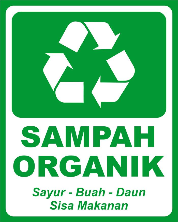 Gambar STIKER TEMPAT SAMPAH ORGANIK // NON ORGANIK // SAMPAH MEDIS - 01 dari patmo digitalprinting undefined Tokopedia
