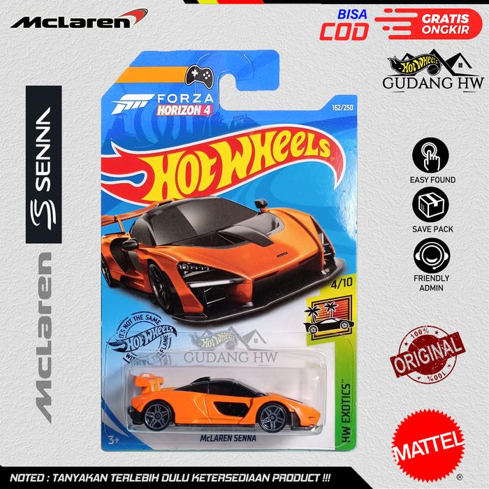 Gambar HOT WHEELS MCLAREN SENNA EASY PACK - Orange dari GUDANG HW undefined Tokopedia