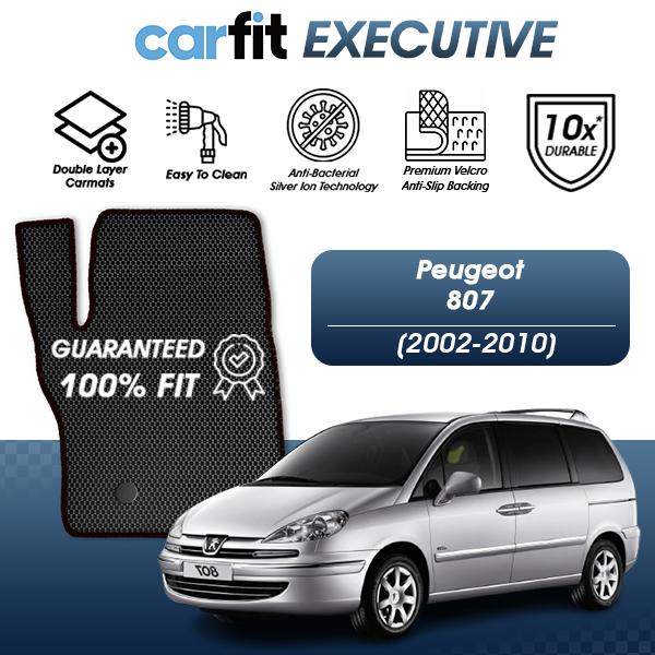 Gambar CARFIT Executive Peugeot 807 Double Layer Karpet Mobil 2 Lapis - Full Set (P+), Hitam dari Carfit undefined Tokopedia