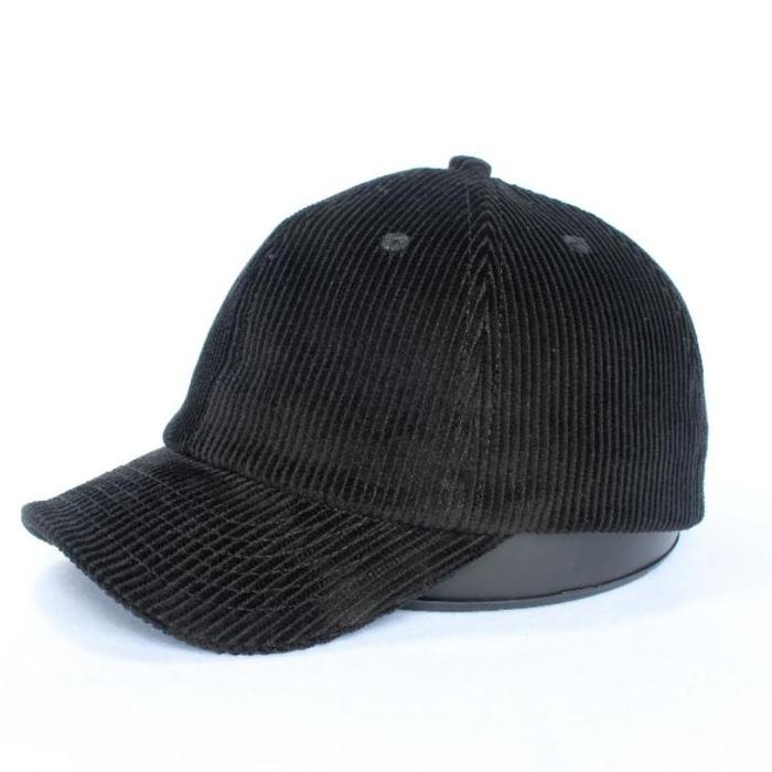 Gambar Classic Cap Corduroy Premium Quality - Topi Lidah Pendek - Hitam dari Siscamo Store undefined Tokopedia