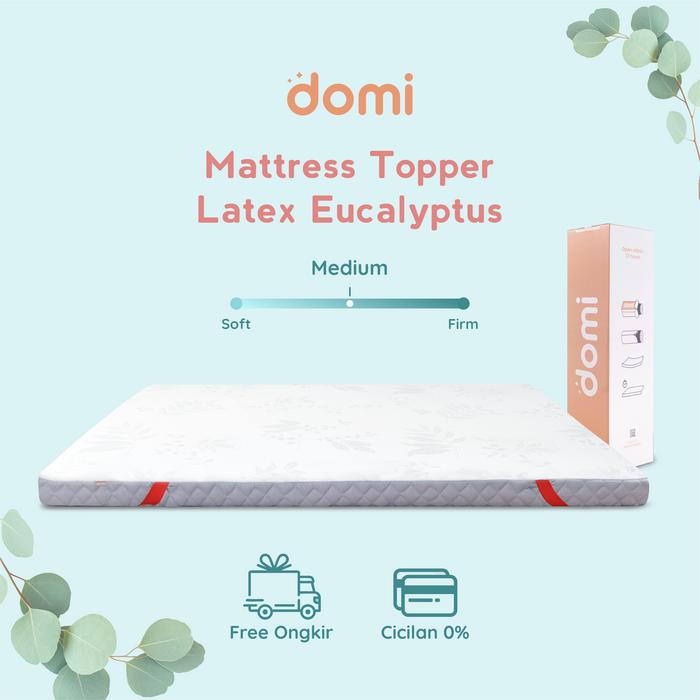 Gambar Domi Mattress Topper Latex Maxi 8cm 140 x 200 Eucalyptus Scent dari Domi Bed undefined Tokopedia