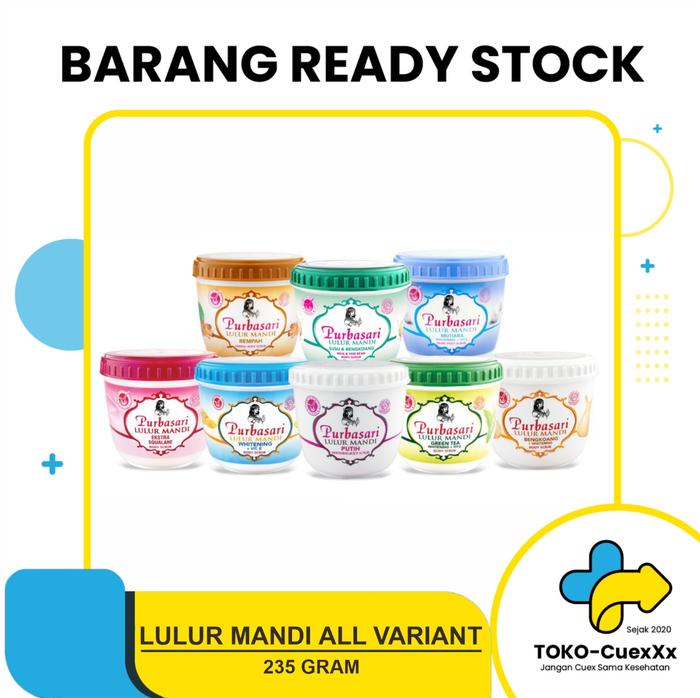 Gambar Lulur Mandi Body Scrub Purbasari 235 gram - SusuBengkoang dari Toko Cuexxx_NEW undefined Tokopedia