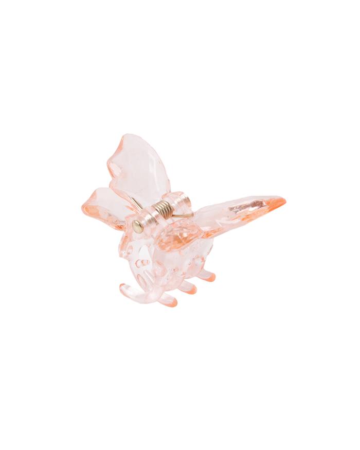 Gambar Stroberi Transparent Color Butterfly Hair Clip - Peach dari Stroberi Accessories undefined Tokopedia