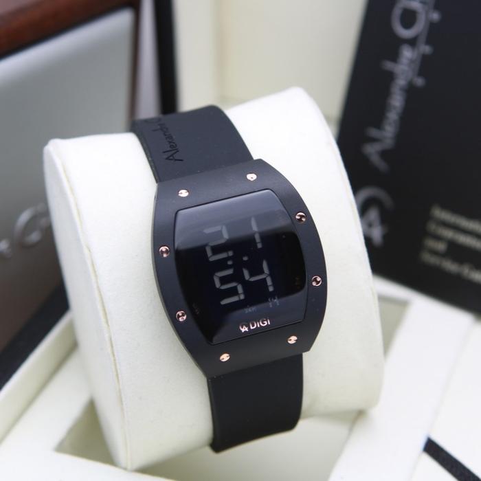 Gambar [ ORIGINAL ] Jam Tangan Wanita Alexandre Christie 9360 AC 9360 LH Digi - Black Lis Gold dari TOKOJAMKU_NEW undefined Tokopedia