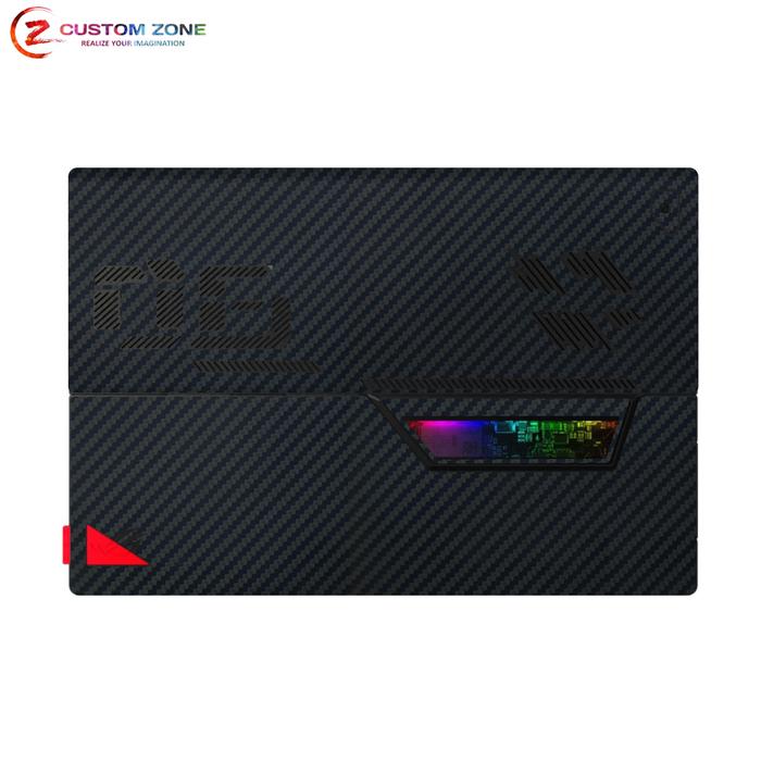 Gambar Customzone Skin Protector for ASUS ROG Flow Z13 - Vinyl Texture - black carbon, Front Only dari Toko Custom Zone undefined Tokopedia