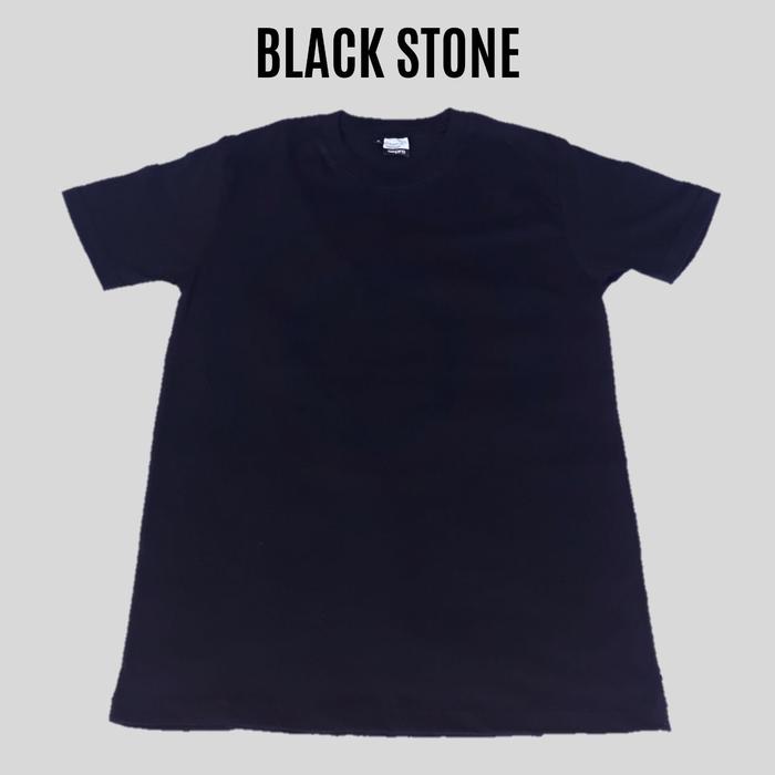 Gambar Kaos baju polos adem katun cotton premium pria Oepro lengan pendek - Hitam, M dari BELFASHOP com undefined Tokopedia