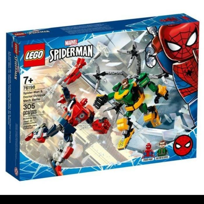 Gambar LEGO 76146 Super Heroes : Spiderman Mech - Spide vs Octopu dari Kave.Shop undefined Tokopedia
