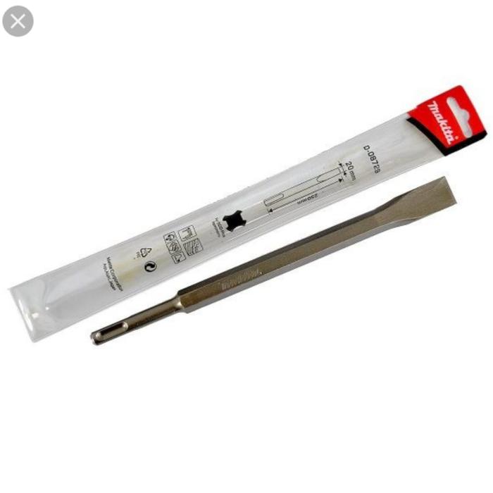Jual Makita chisel SDS plus 20mm x 250mm Mata Bor Bobok Flat Pipih ...