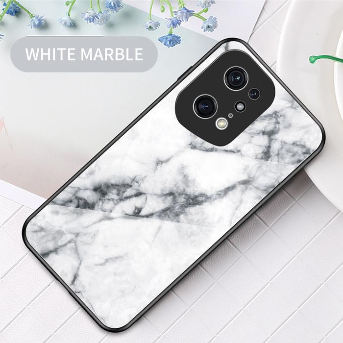 Gambar Marble Glass Case OPPO Find X5 Pro FindX5Pro Hardcase Casing HP - Nomor 1 dari Akheshop_NEW undefined Tokopedia