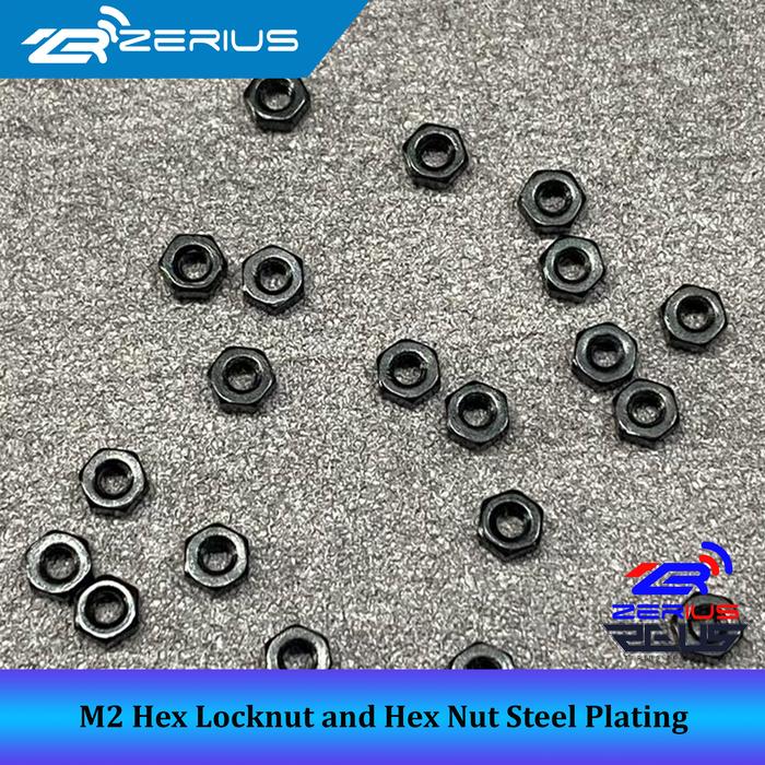 Gambar M2 Hex Locknut Nylon Insert Lock Nut, M2 Mur Hex Nut Mur M2 - Hex Nut dari Zerius undefined Tokopedia