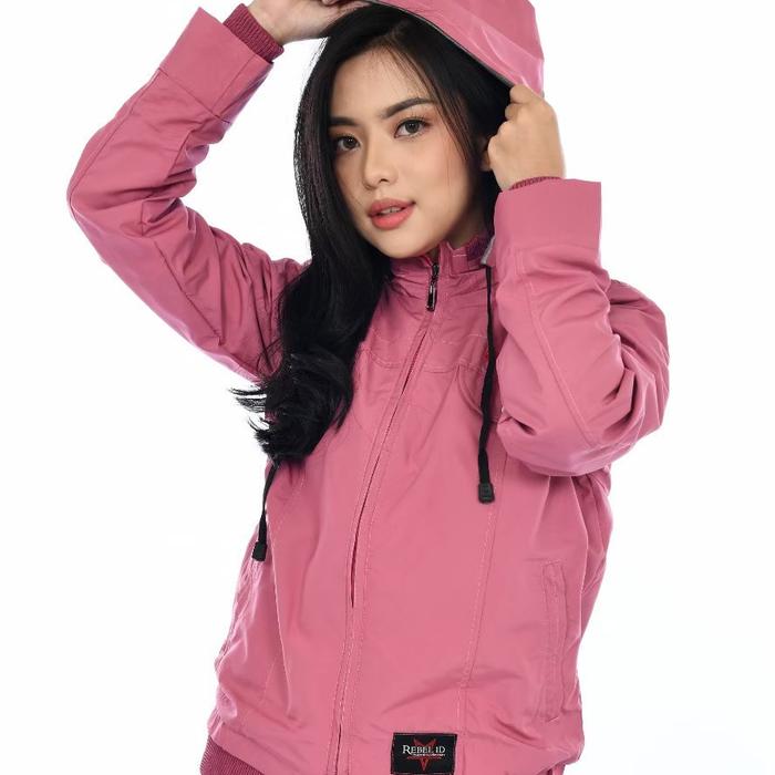 Gambar jaket wanita new blazer/jaket parasit fashion new model - Pink, M dari UNDERTAKER fashion undefined Tokopedia