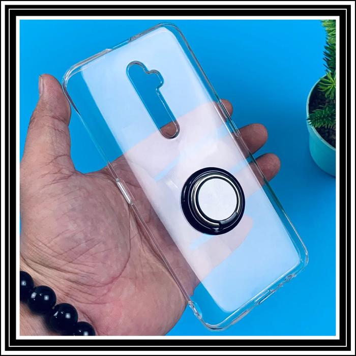 Gambar OPPO RENO2 F RENO 2F 2Z Z SOFT ULTRA THIN RING TPU CLEAR CASE COVER - CLEAR+RING, OPPO RENO 2F dari Markas acc 88 undefined Tokopedia