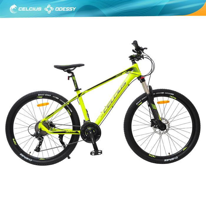 Gambar Sepeda Gunung MTB Celcius Delta Frame Alloy 27.5" - 27 speed - Kuning dari celciusodessy.bike undefined Tokopedia