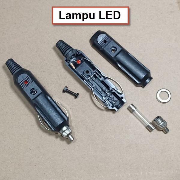 Gambar Jack Lighter Male - Colokan korek mobil - LED dari harkonen undefined Tokopedia