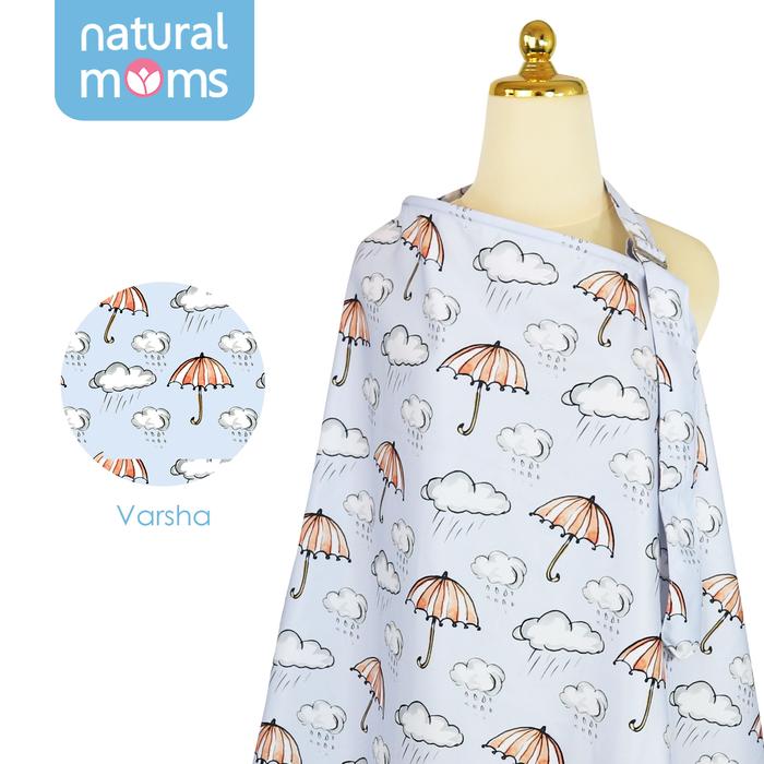 Gambar Apron Menyusui Nursing Cover Natural Moms - Varsha dari Natural Moms Indonesia Official Shop undefined Tokopedia