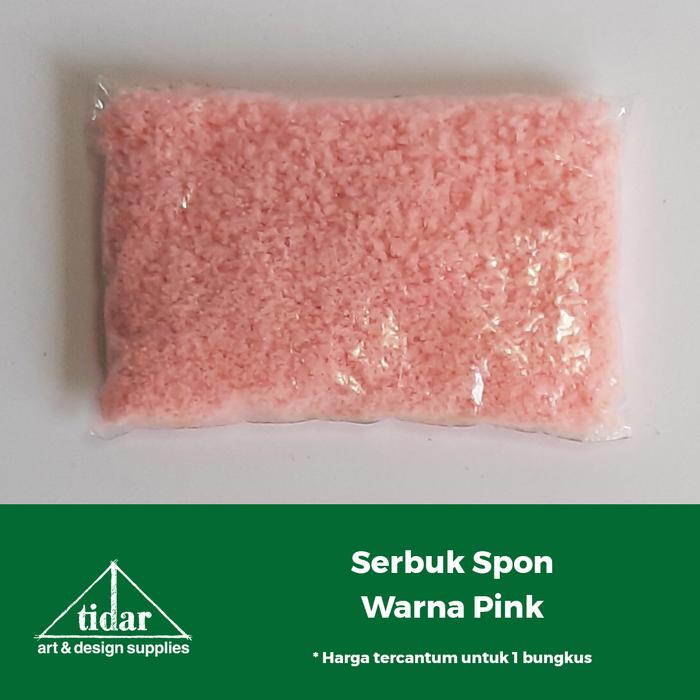 Gambar Serbuk Spon / Sponge / Busa Warna Warni - Bubuk Rumput Miniatur Maket - Hijau dari Tidar Art & Design Supplies undefined 4 Tokopedia