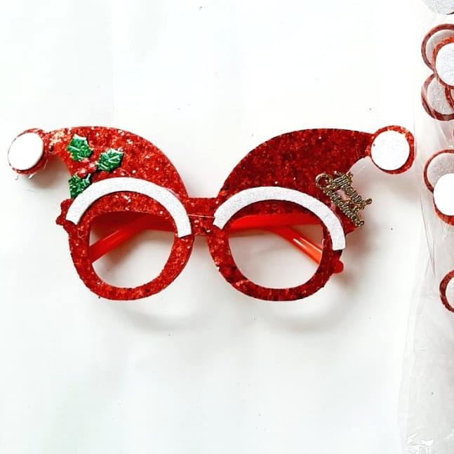 Gambar Kostum Kacamata Peri Natal Christmas Elf Hijau Green Elves Cosplay - CK 316 MERAH dari MadisonShop undefined Tokopedia