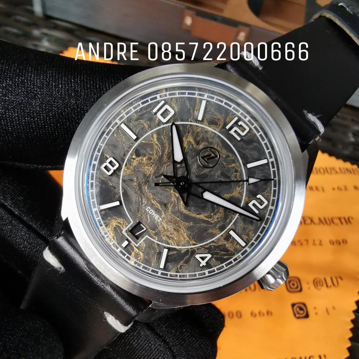 Gambar Jam Tangan Zelos Comet Carbon Dial Swiss Movement Limited Edition dari Watch Middle Brand undefined Tokopedia