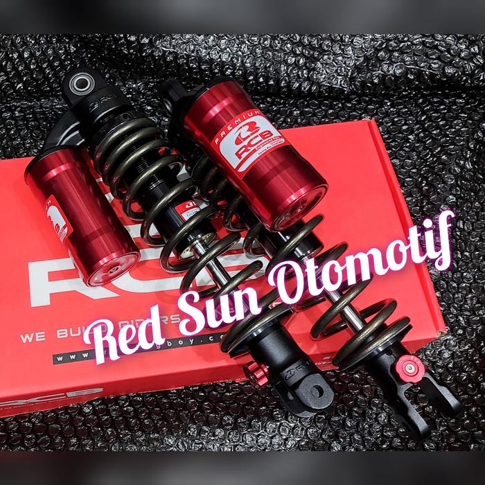 Gambar shockbreaker RCB MB2 PLUS 305 AEROX New Nmax 2020 2021 premium BLACK - Titanium dari Red Sun Otomotif undefined Tokopedia