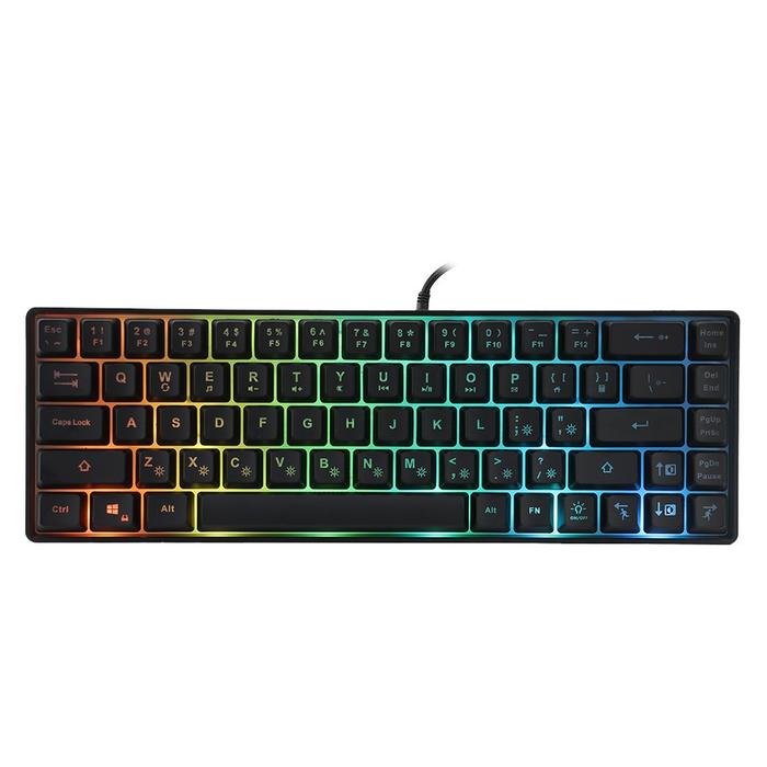 Gambar Rexus Keyboard Gaming Mini Battlefire K68M - Hitam dari Gaming Plus Store undefined Tokopedia