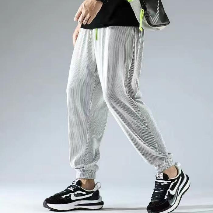 Gambar Celana Panjang Pria Chino Kerja Joger Olahraga Sport Training Running - Light Grey, 2Xl 79-85 kg dari Samwon Fashion undefined Tokopedia