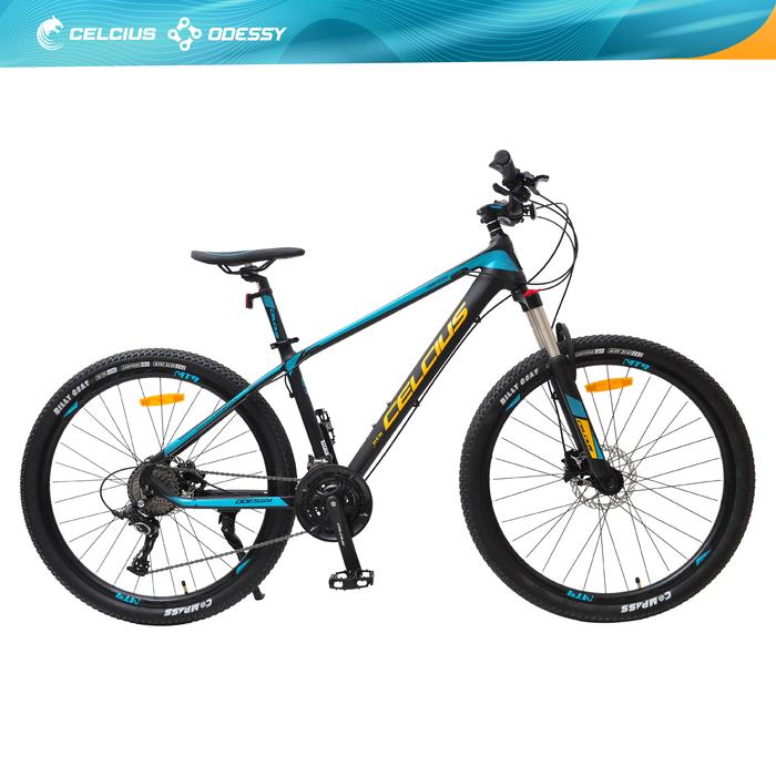 Gambar Sepeda Gunung MTB Celcius Delta Frame Alloy 27.5" - 27 speed - Biru Muda dari celciusodessy.bike undefined Tokopedia